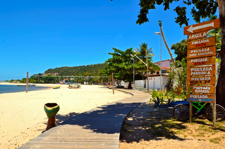 Conheça a Praia da Gamboa em Morro de São Paulo Bahia Blog Quero